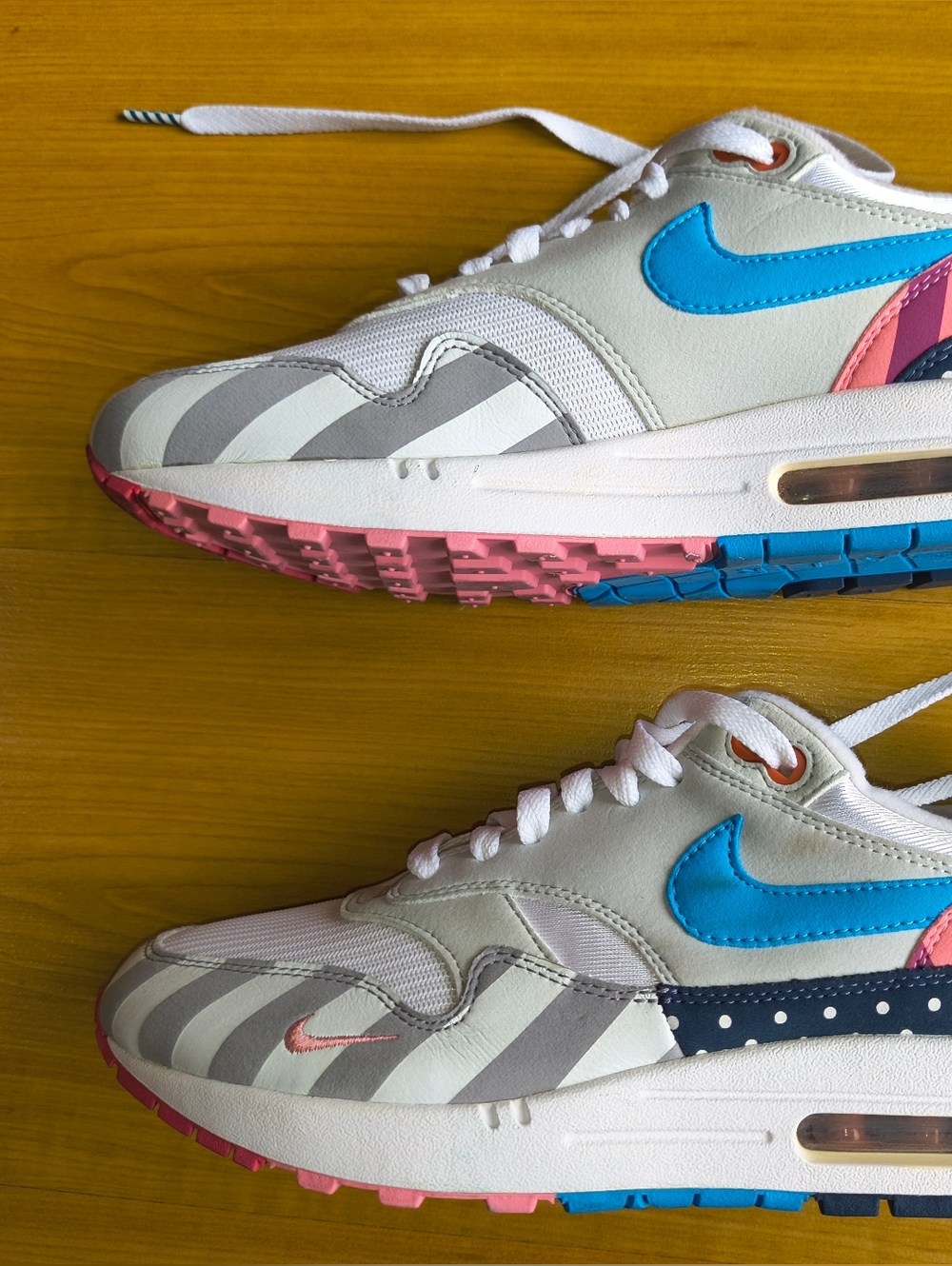 Nike Air Max 1 Collab With Dutch artist Piet Parra Size 7.5 Like New - Picture 11 of 16